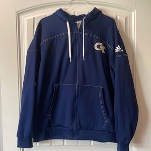 Adidas GeorgiaTech Jacket Hoodie XL